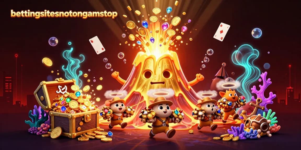 Experience the thrill of betting with bettingsitesnotongamstop, showcasing dynamic casino action and treasures.