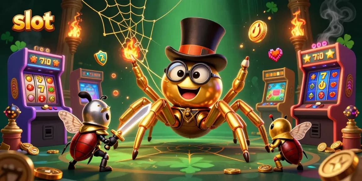 Engage with slots featuring bold visuals and dynamic elements with a vibrant casino ambiance.