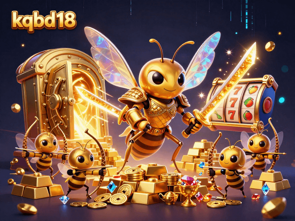 Engage in thrilling gameplay with kqbd18, showcasing a vibrant casino adventure filled with wealth.