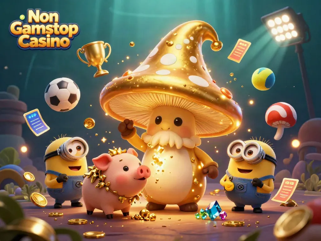 Experience the magic of Non Gamstop Casino with vibrant characters and dynamic game elements in action.