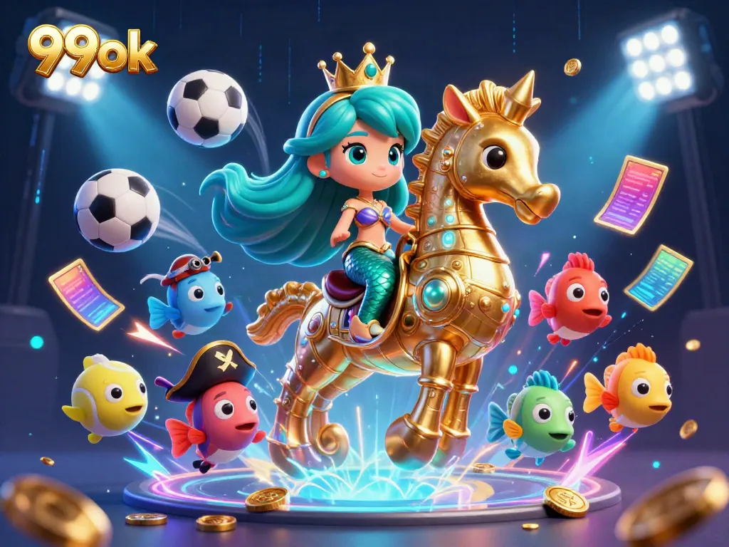 Experience the thrill of winning at 99ok with mermaid princess in a vibrant casino adventure.